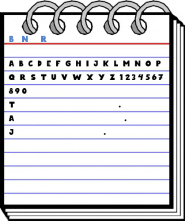 BlueNight Regular Font