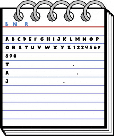 BlueNight Regular Font