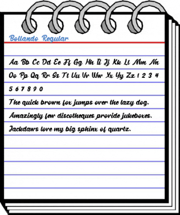 Bollando Regular Font