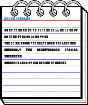 Boner Regular Font