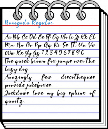 Bonogoda Regular Font
