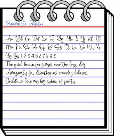 Boomolla Regular Font