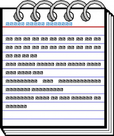 Boxes Fancy Regular Font