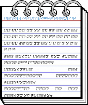 Brailler V1 Light Regular Font