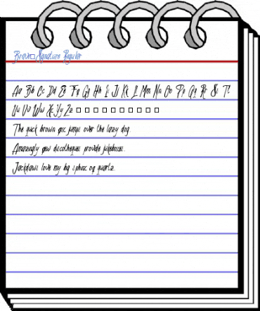 Brave_Signature Regular Font