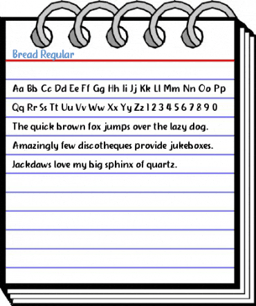 Bread Regular Font