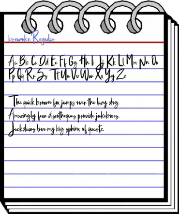 brewoke Regular Font