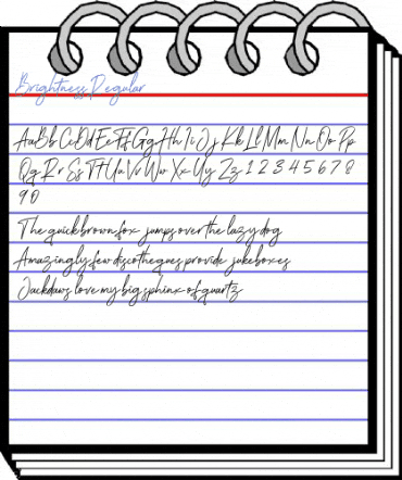 Brightness Regular Font
