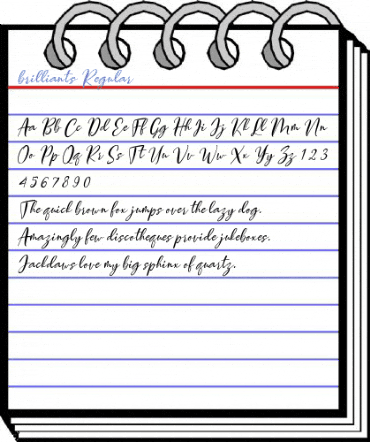 brilliants Regular Font