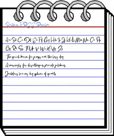 Britney FREE Regular Font