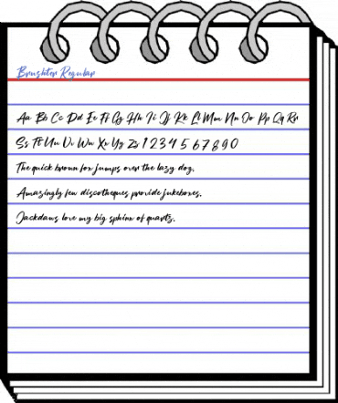 Brushter Regular Font