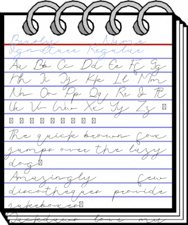 Brusly Name Demo Signature Regular Font