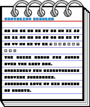Brutalism Regular Font