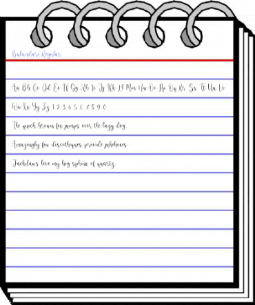Bulandari Regular Font