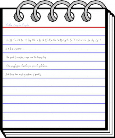 Caitlin Angelica Regular Font