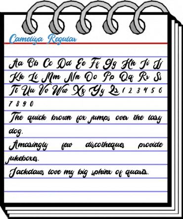 Cameliya Regular Font