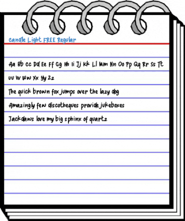 Candle Light FREE Regular Font
