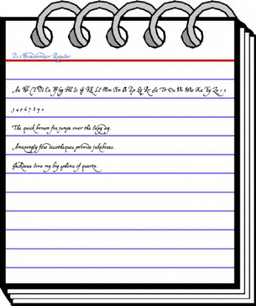 P22Broadwindsor Regular Font