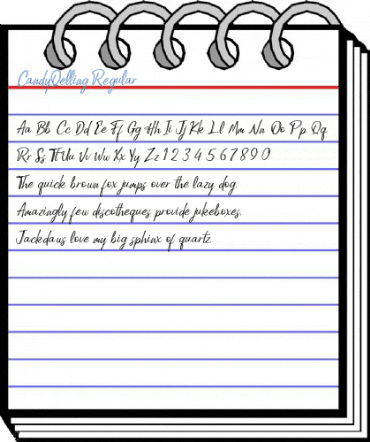 CandyQelling Regular Font