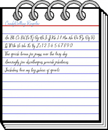 CandyQelling Regular Font