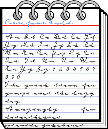 Carefour Bold Font