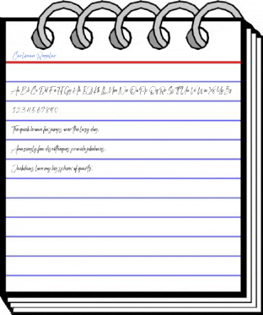 Carliman Regular Font