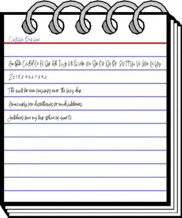 Castillo Regular Font