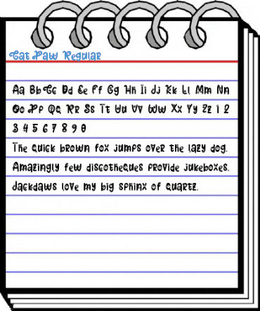 Cat Paw Regular Font
