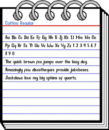 Cattino Regular Font