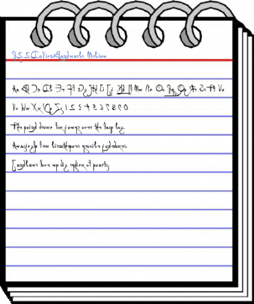 P22DaVinciBackwards Medium Font