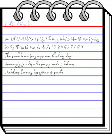 Celliad Regular Font