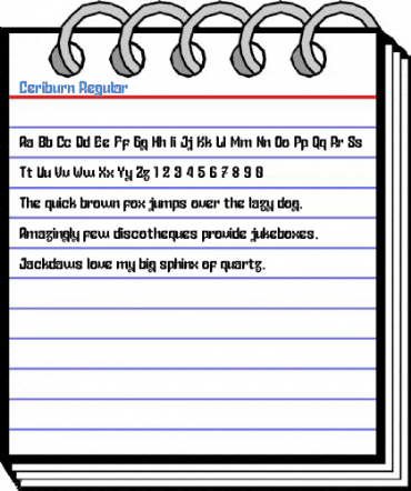 Ceriburn Regular Font