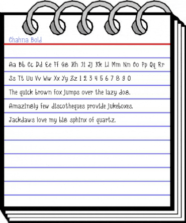 Chahna Bold Font