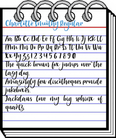 Charlotte Smoothy Regular Font
