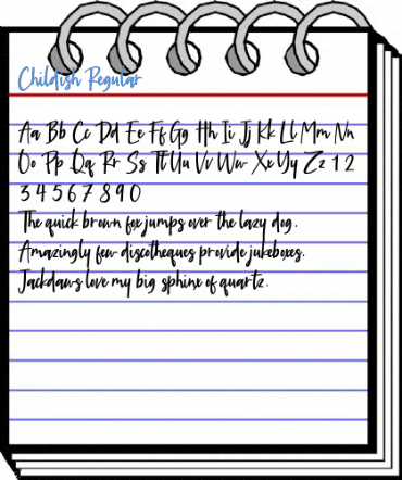 Childish Regular Font