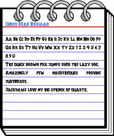 Choco Bear Regular Font