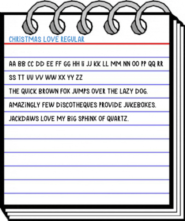 Christmas Love Regular Font