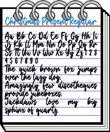 Christmas Present Regular Font