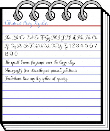 Christmas Story Regular Font