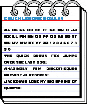 CHUCKLESOME Regular Font