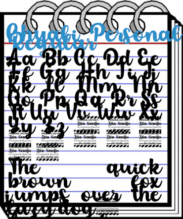 Chyali Personal Use Regular Font