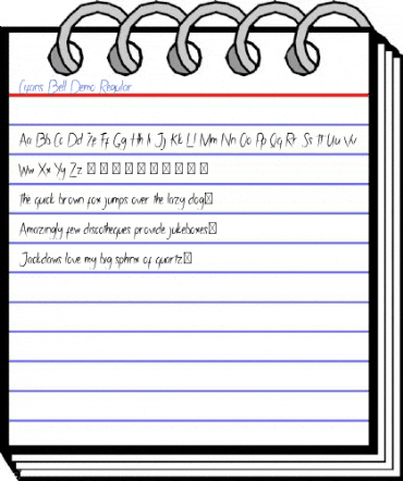Cifans Bell Demo Regular Font