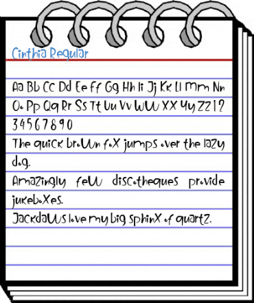 Cinthia Regular Font