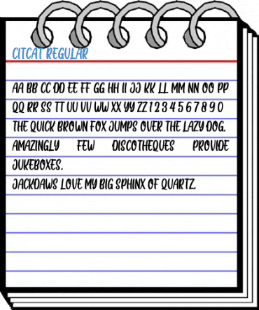 CITCAT Regular Font