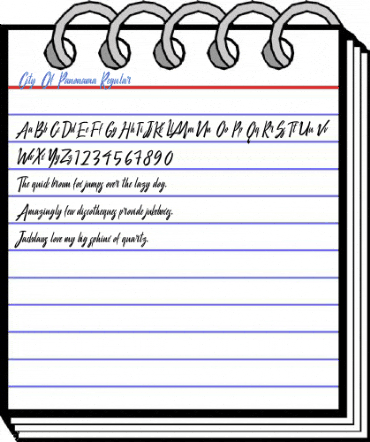 City Of Panonama Regular Font