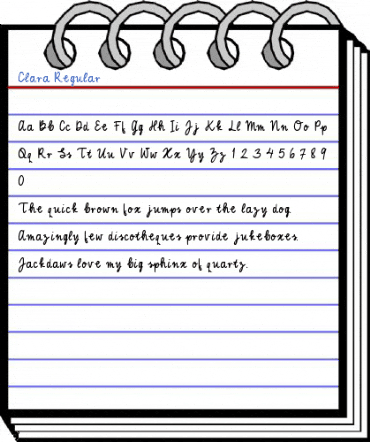 Clara Regular Font