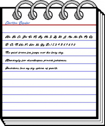 Clarkton Regular Font