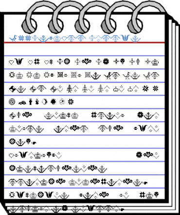P22FolkArt Extras Font