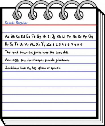 Cokobi Regular Font