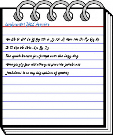 Confinental FREE Regular Font